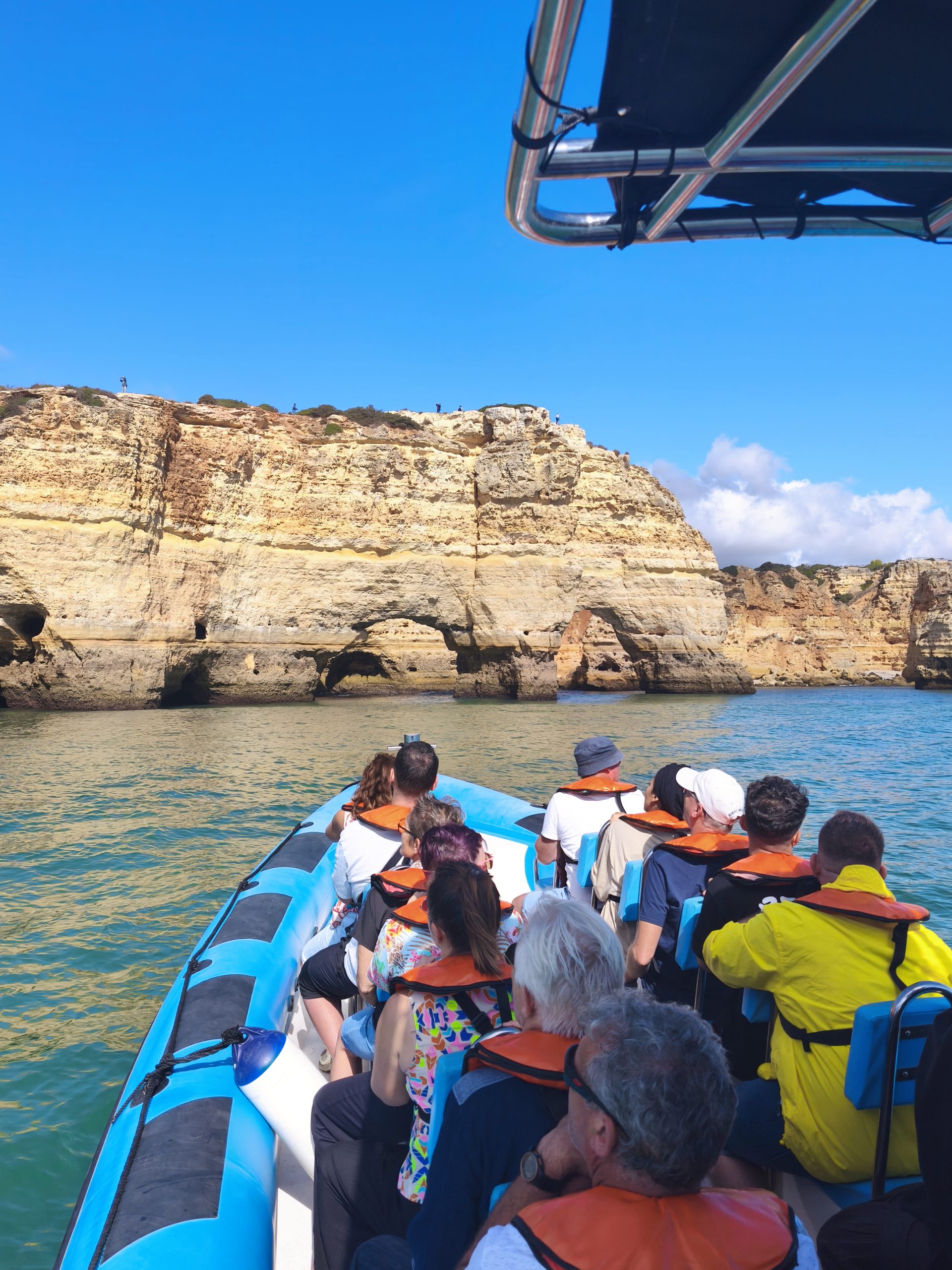 Boat tour Marinha beach Algarve