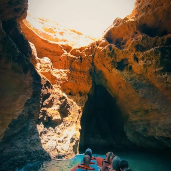 Boat trip to visit Benagil Cave