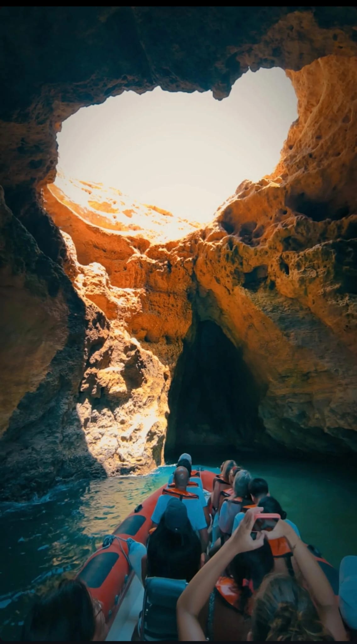 Boat trip to visit Benagil Cave